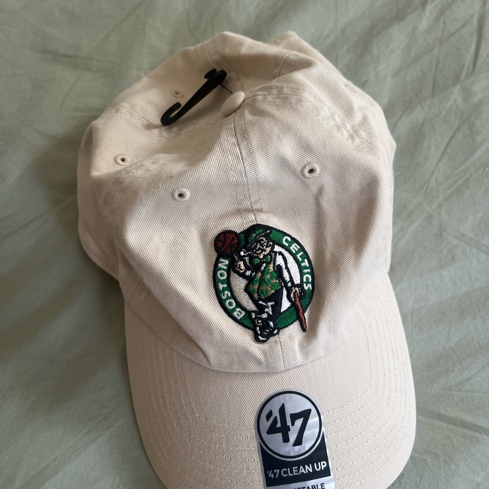 47 Brand Cream Cap with Celtics Logo